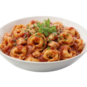 Chicken Tortellini On Napoli Sauce Pasta